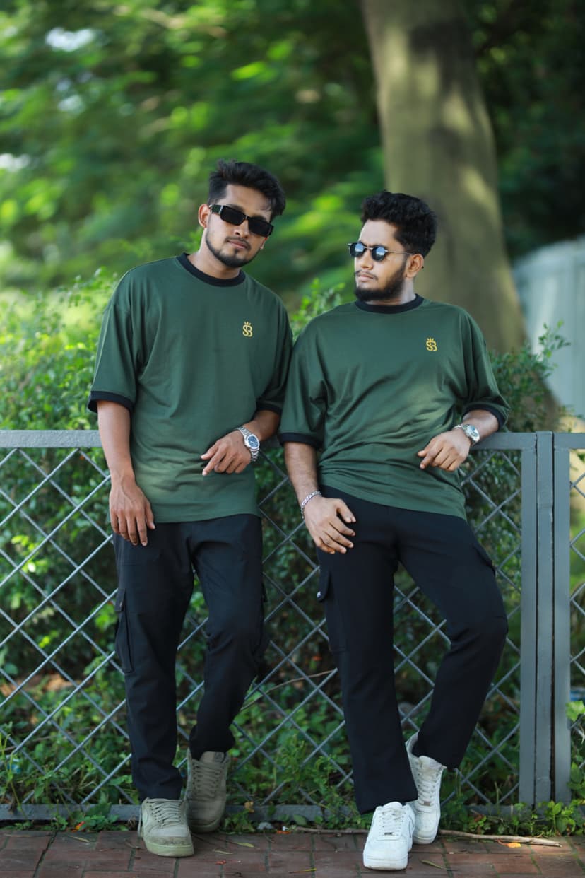 Olive Green t-shirt image 1
