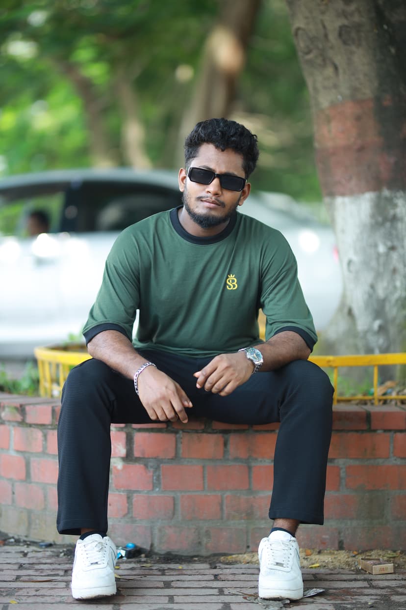 Olive Green t-shirt image 5